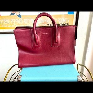 Matt & Nat purse in Merlot color